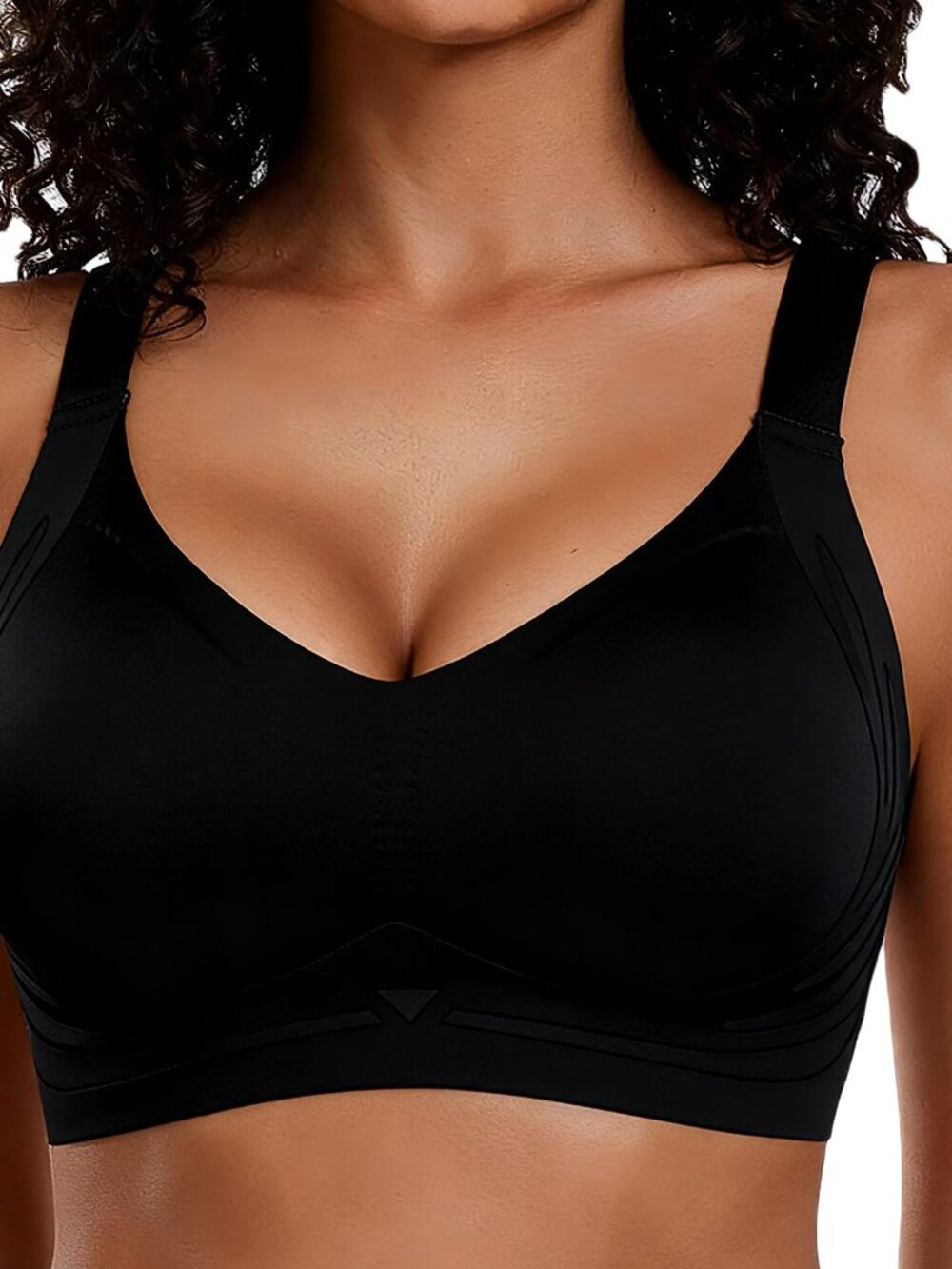 FHTECO Compression Back Support Bra